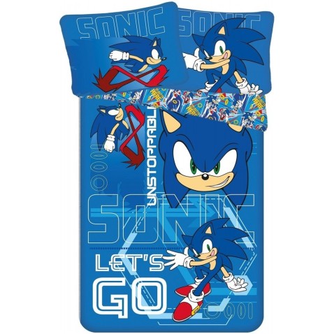 Sonic ágyneműhuzat Let's go