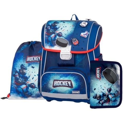 Oxybag PREMIUM Jégkorong iskolatáska 3 darabos készlet