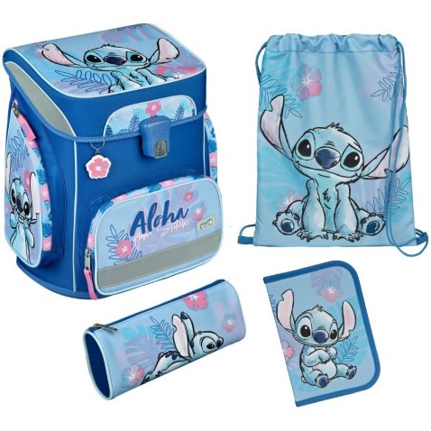 Stitch Iskolatáska szett 5 db-os öltés