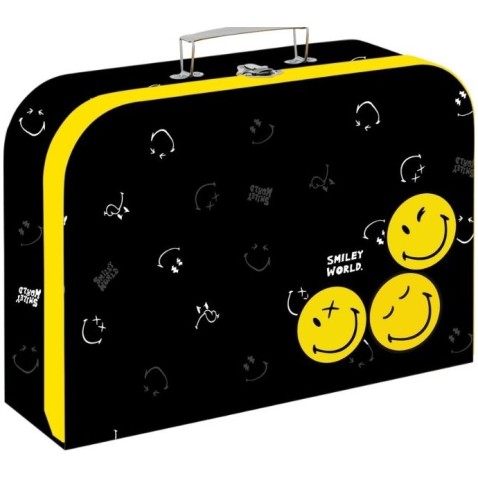 Smiley World 34 cm bőrönd