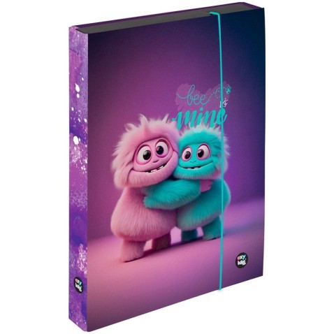A4 Jumbo Monster füzettartó box