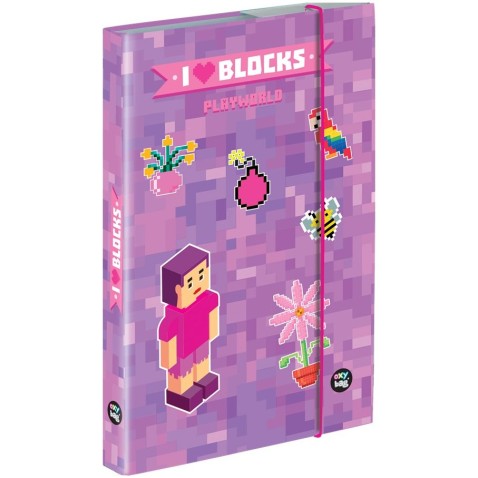 Oxybag A5 Playworld Girl füzettartó box