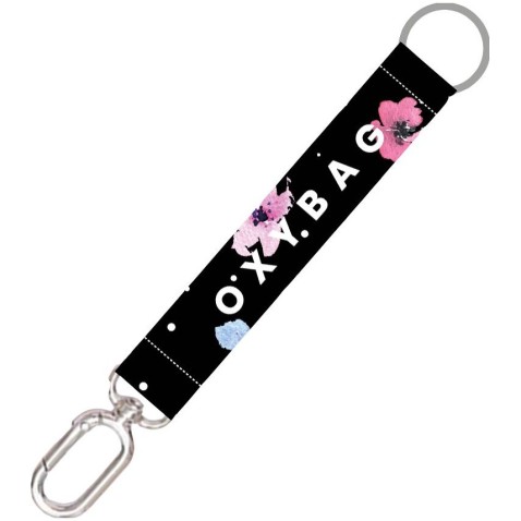 Oxybag kulcstartó karabinerrel – Flowers