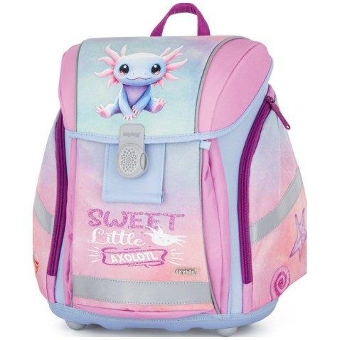 Oxybag PREMIUM LIGHT Axolotl iskolatáska