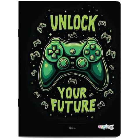 Jegyzetfüzet A4 444 Gamer