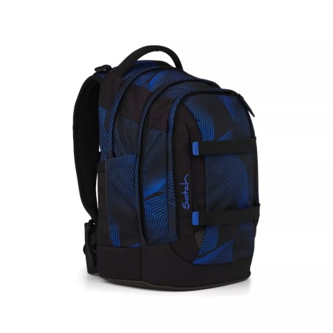 Ergobag Satch pack diák hátizsák – Seismic Blue