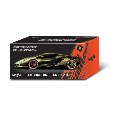 Maisto - Speed Icons - Lamborghini Sián FKP 37, matt zöld, 1:64