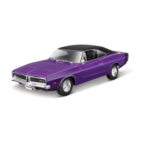 Maisto - 1969 Dodge Charger R/T, lila, 1:18