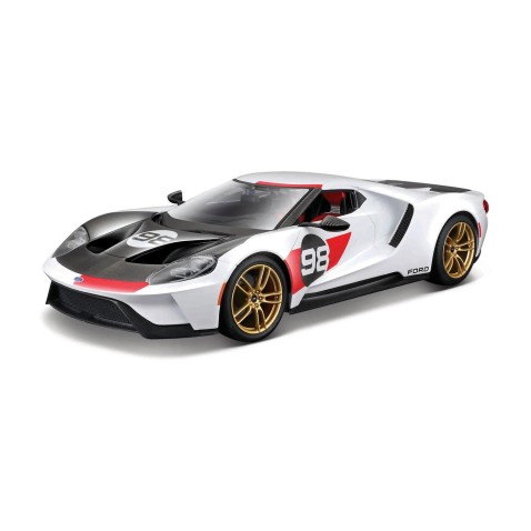 Maisto - 2021 Ford GT Heritage, fehér, 1:18