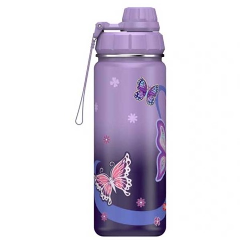 Step by Step 0,5 l rozsdamentes acél kulacs, Sweet Butterfly
