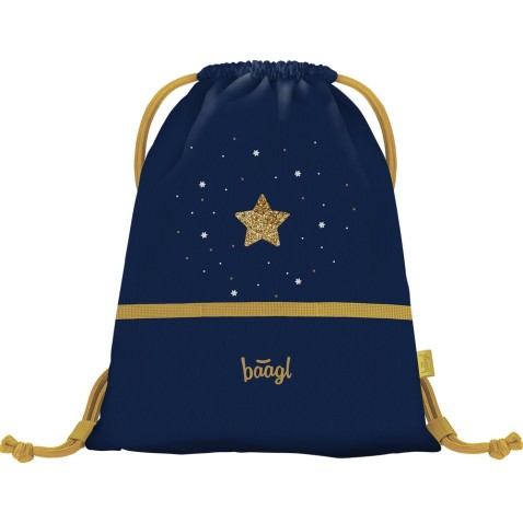BAAGL Unicorn Gold tornazsák