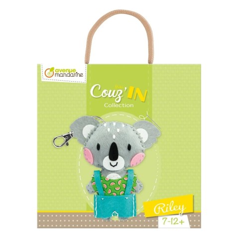 Kreatív készlet – varrható kulcstartó Riley koala