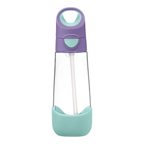 Szívószálas ivópalack 600 ml – Lilac Pop
