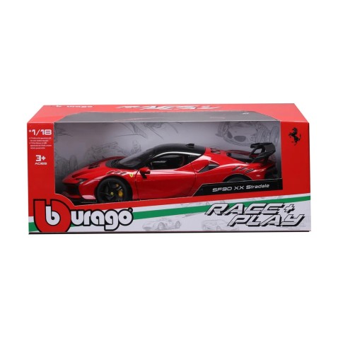 Bburago - RACE+PLAY,  Ferrari SF90 XX STRADALE, 1:18