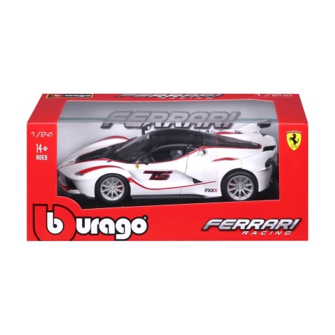 Bburago - RACING, Ferrari FXX K, fehér, 1:24
