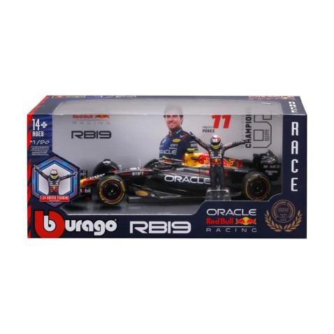 Bburago - RACE F1, Oracle Red Bull Racing RB19 (2023), 11# Peréz, 1:24