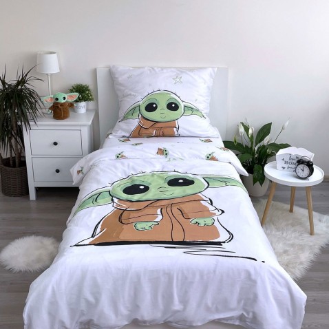 Star Wars Baby Yoda pamut ágynemű