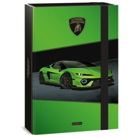 Ars Una Lamborghini 26 A4-es füzettartó box zöld