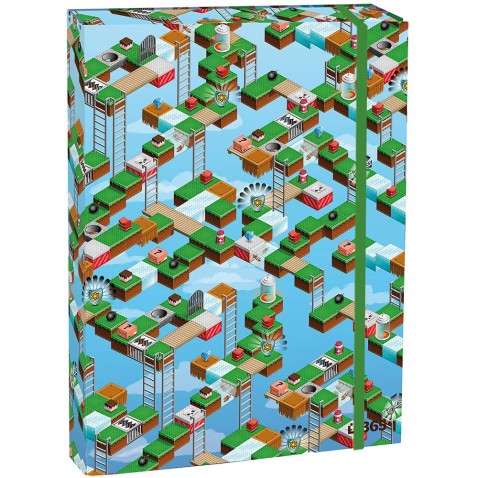 A4 Games füzettartó mappa