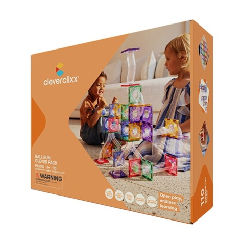 Cleverclixx – Golyópálya Clever Pack Pastel – 110 db