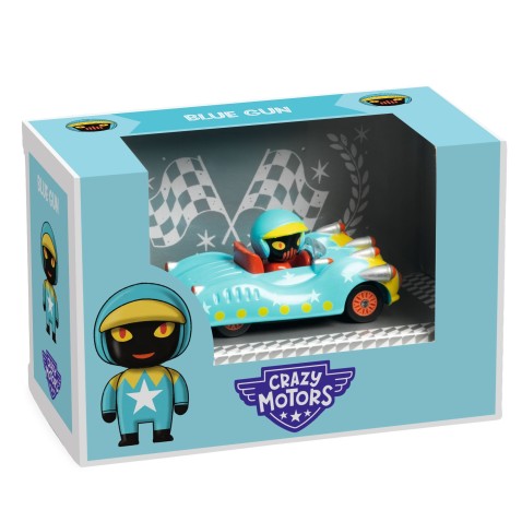 Crazy Motors autó – Blue Gun