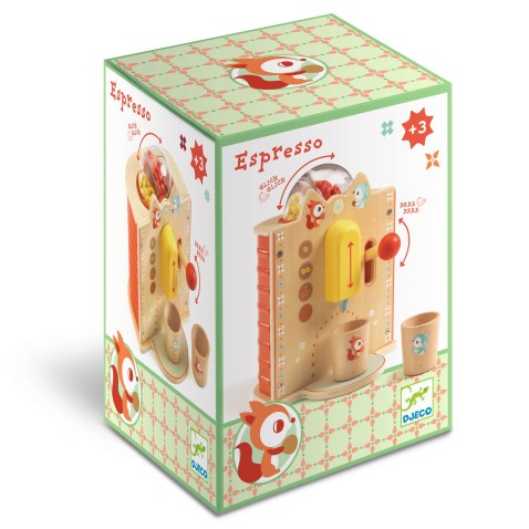 Fa eszpresszó kávéfőző - barista szerepjáték