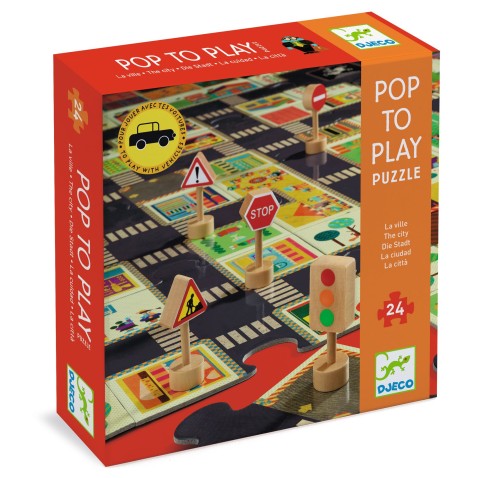 Puzzle - silniční doprava - 24 dílků