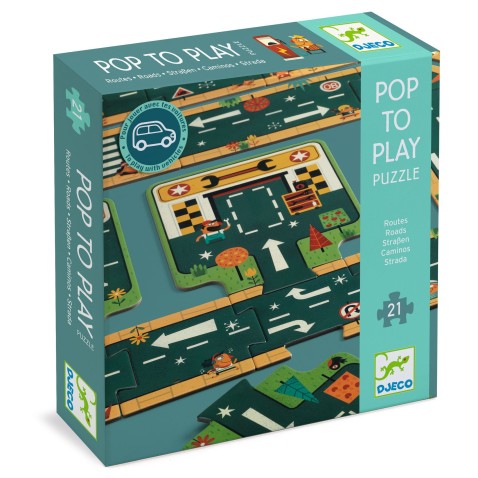 Puzzle - út - 21 db