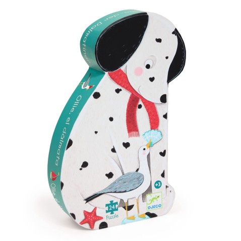 Puzzle - Dalmata Ollie - 24 db