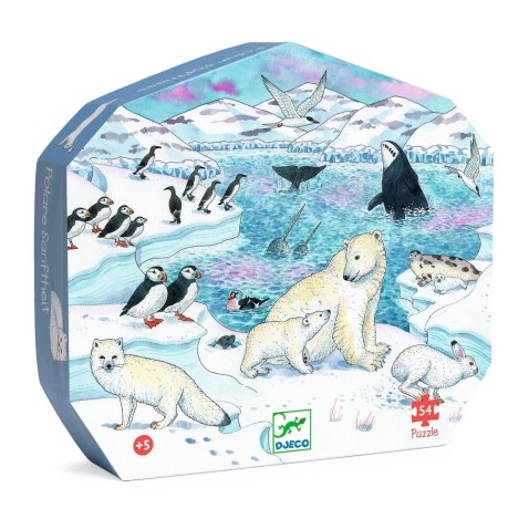 Puzzle - Sarki állatkák - 54 db