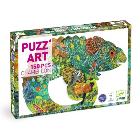 Puzzle art - Kaméleon - 150 db