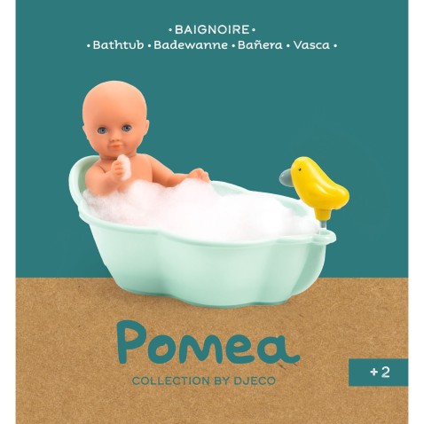 Pomea - spriccelős fürdőkád babákhoz