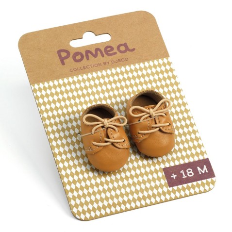 Baby Pomea - babacipők - barna