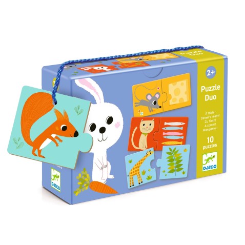 Puzzle Duo - Vacsora az asztalon!