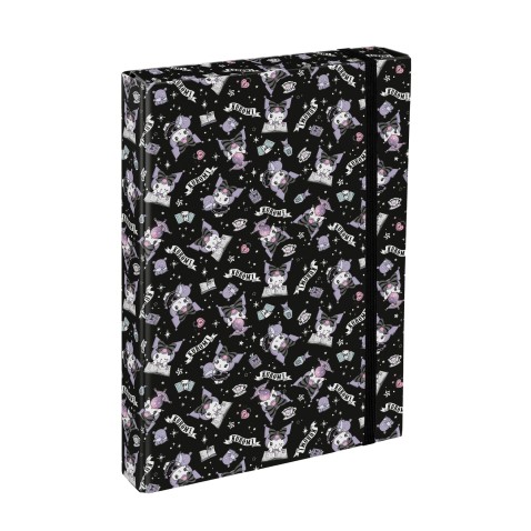 BAAGL Kuromi Black Jumbo A4-es füzetbox
