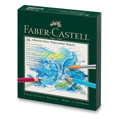 Faber-Castell Albrecht Dürer akvarell ceruzák – studio box, 36 szín
