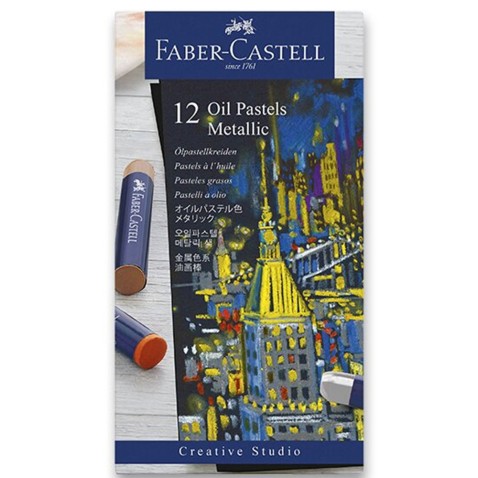 Faber Castell olajpasztell 12 különböző szín