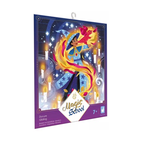Magic School kreatív készlet - díszítés fémfóliával