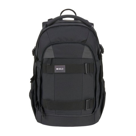 Lässig Origin Bold Black iskolai hátizsák