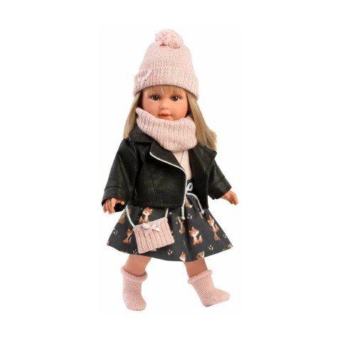 Llorens 54040 – élethű baba puha textiltesttel CARLA – 40 cm