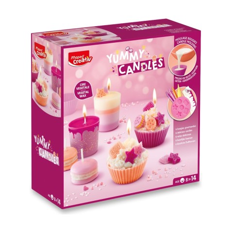 Maped Creativ Yummy Candles kreatív készlet – gyertyakészítés