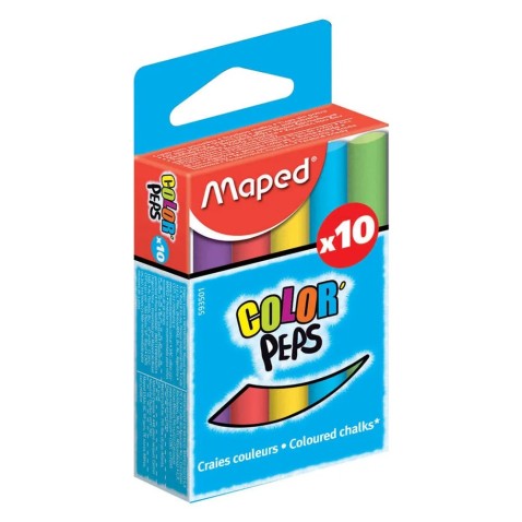 Maped színes iskolai kréták – 10 db