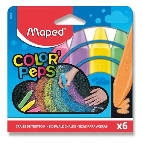 Maped járdakréta – 6 szín