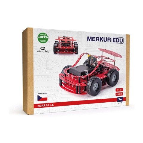 Merkur – Robotautó mCar 01 l.e., 210 alkatrész