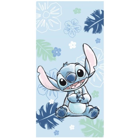 Stitch Ohana blue fürdőlepedő