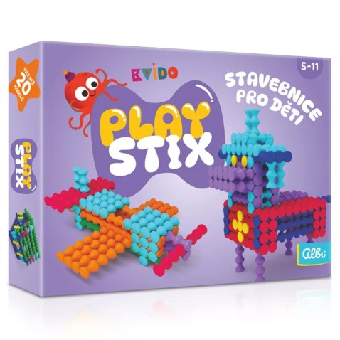 Kvído - Építőkészlet Playstix - házak 150 db SK