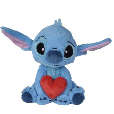 Stitch plüss szívvel - Lilo és Stitch