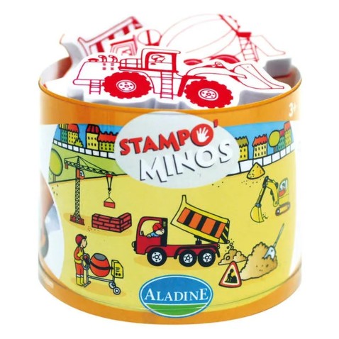 StampoMinos gyereknyomdák – Építkezés
