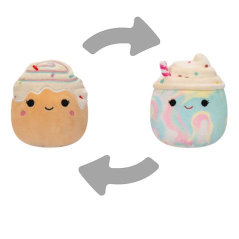 SQUISHMALLOWS 2 az 1-ben frappé Kelen és fahéjas tekercs Rease