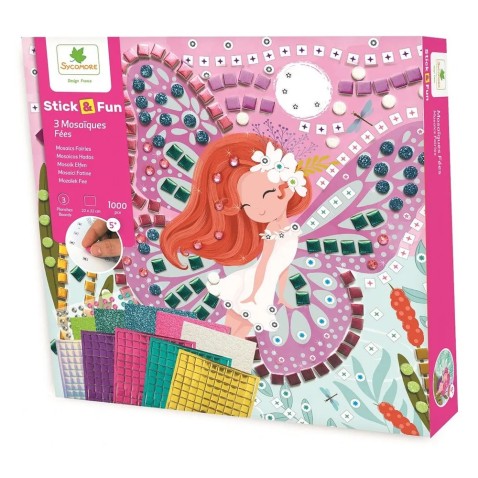 Stick & Fun – mozaik – tündérek